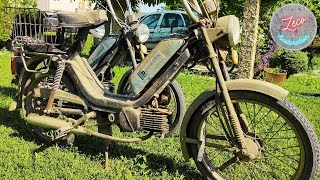 Restoration of two Abandoned Old Motorcycles JAWA Babetta 210  RESTORATION PART 2  Engine repair [upl. by Airdnoed740]