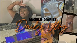 Angele Diaries 001  Back in the A  HOCO Parties  Tattoos  more [upl. by Ipoillak]