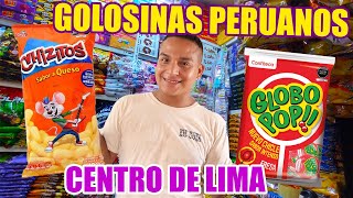 GOLOSINAS PERUANAS DEL CENTRO DE LIMA  DULCES PERUANOS ECONOMICOS [upl. by Waers]