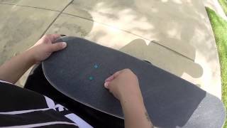 Skateboard Setup First Person Zero Deck 8125 [upl. by Saffier]