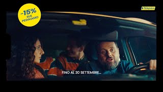 Con la promo estate Telepass Plus risparmi il 15 sui pedaggi estivi [upl. by Nyad]