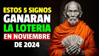 Predicción De Nostradamus⭐️ 5 Signos Del Zodiaco Que Ganarán La Lotería 💰 ¡En Noviembre De 2024 [upl. by Stein]