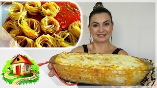 MACARRÃO DIFERENTE NO FORNO  Culinária em Casa [upl. by Ranitta508]