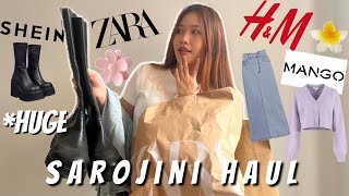 HUGE Sarojini Nagar HAUL starting 150RsThrifted all branded items for so cheap🛍️ sarojinihaul [upl. by Aleron]