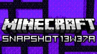 Minecraft MEGA PORTALS CLICKABLE COMMANDS AND MORE Snapshot 13w37a [upl. by Llereg]