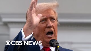 Trump takes questions from reporters at New Jersey golf club [upl. by Matuag]