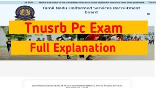 Tnusrb pc exam 2025 epadi padipathu full explanation 🥰💫 [upl. by Gnanmas]