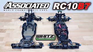 Team Associated B7 Unboxing Build and B64 Comparison  Best RC buggy [upl. by Kcirredal588]