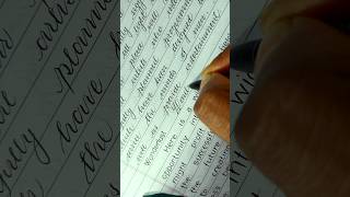 Satisfying Wanderlust Calligraphy ❤ satisfying calligraphy art shorts [upl. by Bauer]