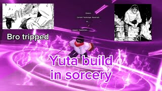 The Yuta PVP build Roblox Sorcery [upl. by Jon]