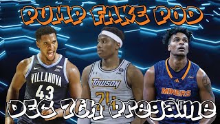 DEC 7TH COLLEGE BASKETBALL PICKS PREVIEW SHOW [upl. by Onihc]