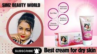 Shahnaz Hussain fairy one cream honest review and live demo best for all skin types in best price [upl. by Assele661]