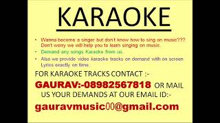 Telugu Sir Osthara Full Karaoke Track By Gaurav [upl. by Ikuy]