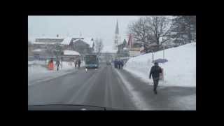 Walserbus Buslinie 3 Teilstrecke der Regionalverkehr Allgäu GmbH RVA Oberstdorf im Jahr 2013 [upl. by Hatokad837]