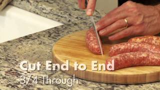 How to Decase Italian Sausage [upl. by Camilla]