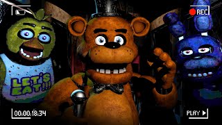 FNAF  IN REAL TIME  CE JEU FNAF EN TEMPS RÉEL EST INCROYABLE   FNAF MONITOR SERIES VHS [upl. by Claudian]