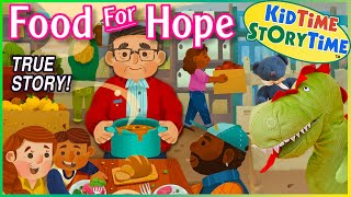 Food for Hope 🍽️ Empathy Read Aloud 💚 social emotional read aloud books [upl. by Naxela]