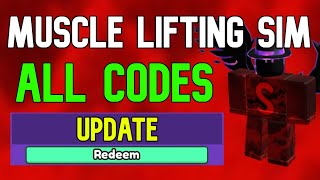 ALL Muscle Lifting Simulator CODES  Roblox Muscle Lifting Simulator Codes November 2023 [upl. by Uahc]