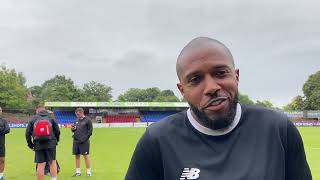 Aldershot Town 43 Maidenhead United  Ryan Peters Interview  31st August [upl. by Ataymik]