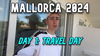 Mallorca 2024 Day 1 Travel Day [upl. by Rosenblum]