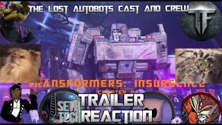 My Stop Motion Transformer crew reacts To Transformers Insurgence Chapter 2 Trailer Stop Motion Film [upl. by Aliac602]