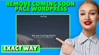 How to remove coming soon page wordpress 2024 [upl. by Greenstein]