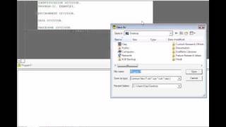 Compiling and Running COBOL Code in Net Express [upl. by Deach161]