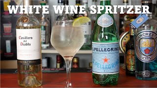 How to Make a White Wine Spritzer  Summer Cocktails [upl. by Oiredised]