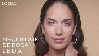 Maquillaje de boda de día para invitada  LOréal Paris [upl. by Rastus]