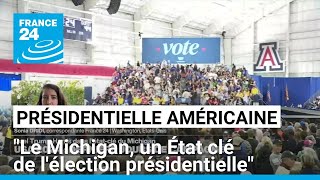 quotLe Michigan un État clé de lélection présidentielle américainequot explique notre correspondante [upl. by Ellerrehc]