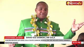 EALA MP DAVID SANKOK LAUDS GOVERNMENT ACTION TO SUPPORT RAILA ODINGA TO VIE FO AU SEAT [upl. by Helbonna]