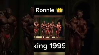 1999 king Ronnie Coleman 👑motivation fitness viralvideo [upl. by Zebulen]