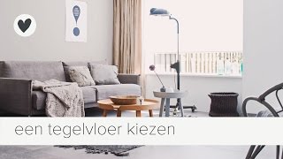 de juiste tegelvloer kiezen  vtwonen  tips [upl. by Akemad]