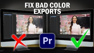 Fixing Colors amp Exposure in Premiere Pro Exports [upl. by Wyon]