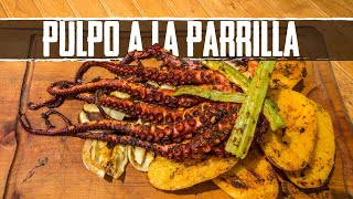 Pulpo a la Parrilla FT AlvaroBarrientosMontero  Recetas del Sur [upl. by Otsedom]