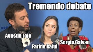 TREMENDO DEBATE Agustín Laje vs 2 diputadas feministas dominicanas [upl. by Pyszka190]