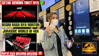 TERBARU REVIEW TIPE 4DX CGV CINEMA 2022 DAN CARA CETAK TIKET DI CGV jurassicworld [upl. by Maretz211]