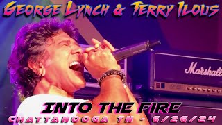 George Lynch and Terry Ilous  Dokken into the fire  Chattanooga TN [upl. by Nal963]