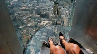 El Tobogan Mas Extremo Del Mundo Skyslide en los Angeles EEUU [upl. by Stryker]