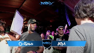 ATM vs O Solo  GTX Rap Battle  hosted by Lush One amp DelMon Crew [upl. by Adnahs]