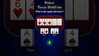 Poker Quiz Who is the favorite f233 [upl. by Aliehc]