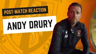 Reaction  Andy Drury  Whitstable Town 04 Folkestone Invicta  PreSeason Friendly [upl. by Kramer]