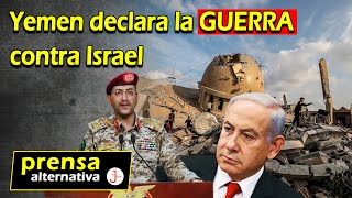 ÚLTIMA HORA Yemen le declara la guerra a Israel en respuesta al ataque a Palestina [upl. by Anelhtak]