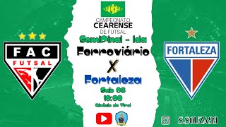 Campeonato Cearense de Futsal Sub08  Ferroviário x Fortaleza  Semifinal  Ida [upl. by Stoneham]