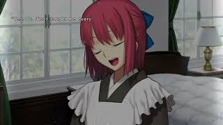 Tsukihime A piece of blue glass moon Remake 1  Switch  Kohaku check up [upl. by Rebmetpes]