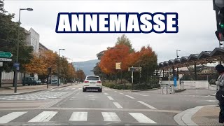 ANNEMASSE Tour en voiture Centre ville et ZI [upl. by Standice]