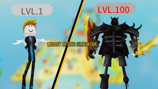 Noob To Pro  Legacy Lifting Simulator Stage 1 [upl. by Julieta]