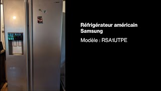 Réfrigérateur américain Samsung [upl. by Margarethe516]