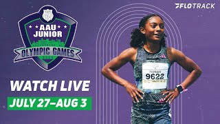 Live Stream AAU Junior Olympics 2024 Track And Field Coverage On Wednesday [upl. by Ozzie]