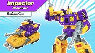 Transformer Siege Deluxe Class Decepticon Impactor Review [upl. by Graff53]